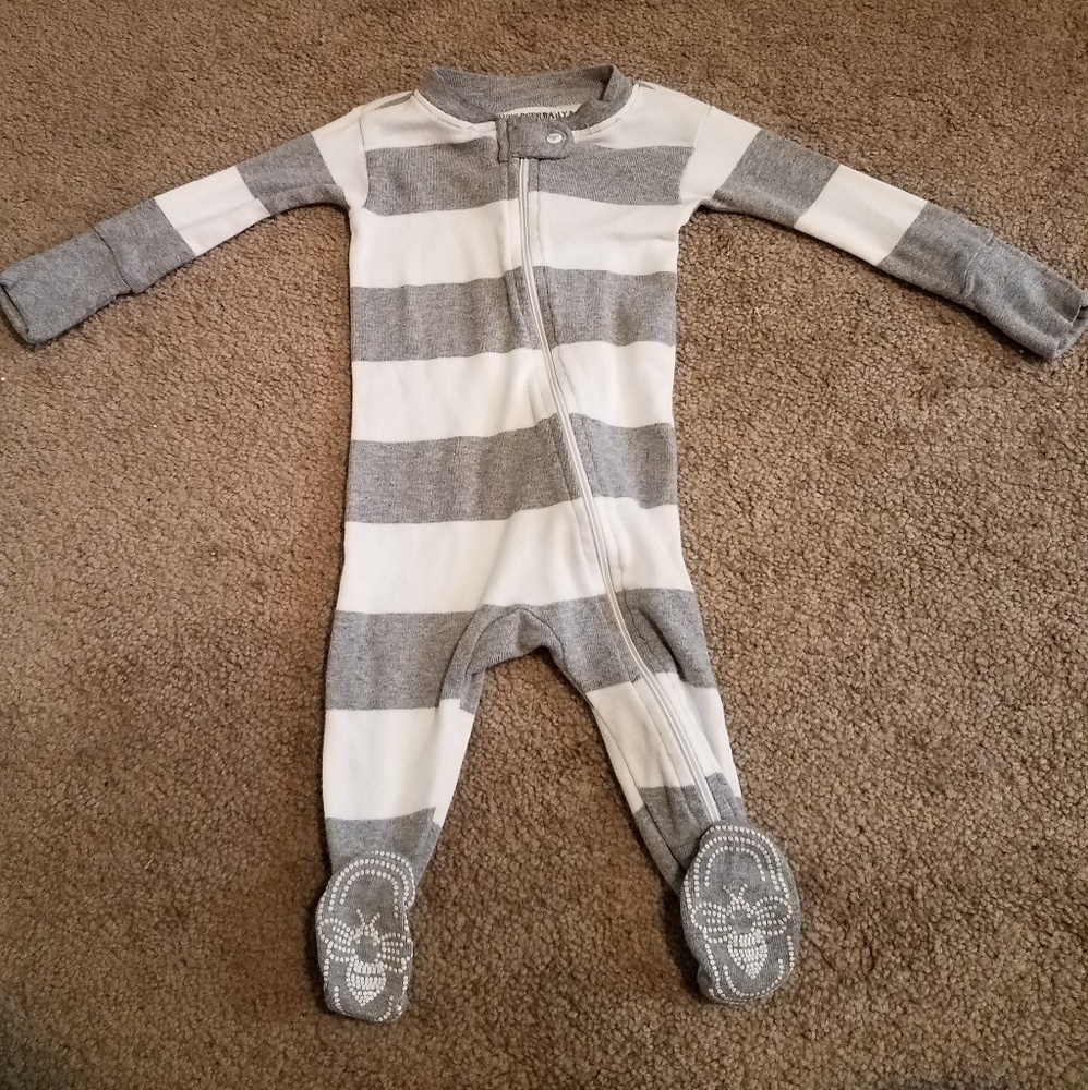 Burts Bees footie pajamas